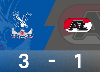 Tường thuật trận đấu UEFA Champions League: Sarr lập cú đúp, Matta bỏ lỡ một điểm, Crystal Palace 3-1 Alkmaar