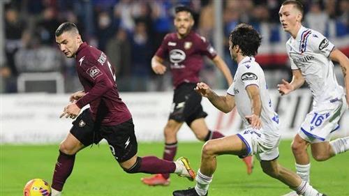 Sampdoria đấu với Salernitana