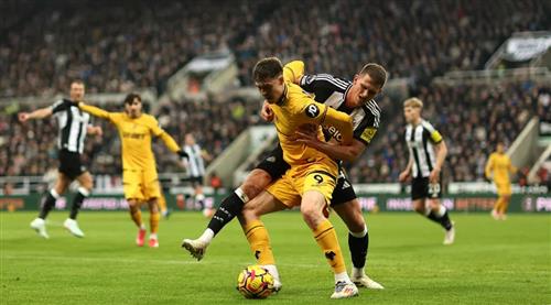 Newcastle United đấu với Wolves