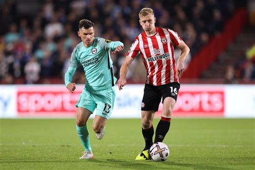 Brighton đấu với Brentford